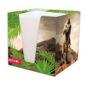 Roth Notizklotz Tyrannosaurus