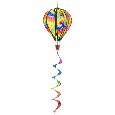 HQ Windspiel Hot Air Balloon Twist Tie Dye