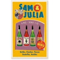 Sam & Julia Minis: Flaschen-Set (4er)