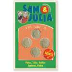 Sam & Julia Minis: Teller (4er)
