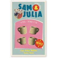 Sam & Julia Minis: Tassen (4er)