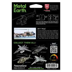 Metal Earth: UH1-Huey Helicopter