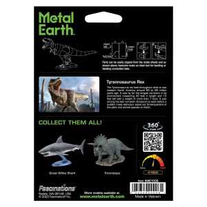 Metal Earth Dinosaurier Tyrannosaurus Rex (farbiges Modell)