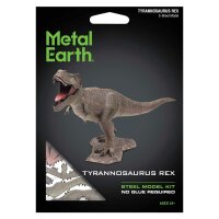 Metal Earth Dinosaurier Tyrannosaurus Rex (farbiges Modell)