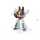 Metal Earth Transformers Starscream farbig