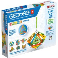 Geomag Supercolor Panels Recycled 52 pcs