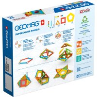 Geomag Supercolor Panels Recycled 52 pcs