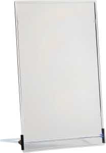 Tisch-Plakatständer A6 starkes hochtransparentes Plastik