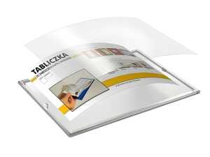 Tisch-Plakatständer 7x11cm starkes hochtransparentes Plastik