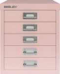 Schubladenschrank 5 Schübe, pastellpink, H 325 x B...