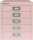 Schubladenschrank 5 Schübe, pastellpink, H 325 x B 279 x T 380