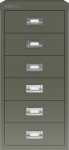 Schubladenschrank 6 Schübe olivgrün H 590 x B...