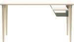 Poise Schreibtisch, 1400 x 600 mm, Höhe 740 mm,...