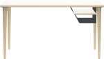 Poise Schreibtisch, 1400 x 600 mm, Höhe 740 mm,...