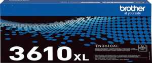 Toner TN-3610XL, für Brother Drucker, ca. 25.000 Seiten, schwarz