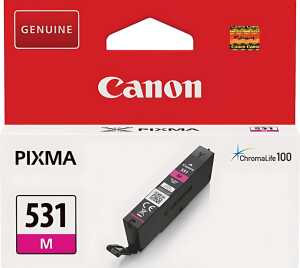 Tintenpatrone CLI-531M, für Canon Drucker, 8,2 ml, magenta