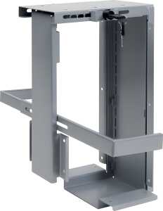 Computerhalterung Viewmate Schreibtisch 302, bis 20 kg, silber