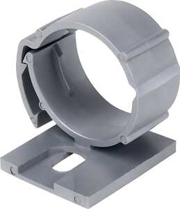 Befestigungsclipse 902, für Kabelschlucker Addit, 5 Stück, silber