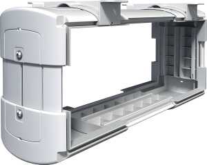Computerhalterung Viewlite Schreibtisch 100, bis 30 kg, weiß