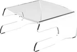 Monitorerhöhung Addit 100, bis 40 kg, 300 x 300 x 150 mm Acryl, transp