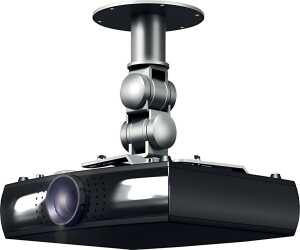 Beamer-Deckenbefestigung Addit 582, bis 15 kg, Stahl, silber