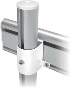 Schienensystem Viewlite Schreibtisch 702 bis 3 Geräte bis 8 kg, silber