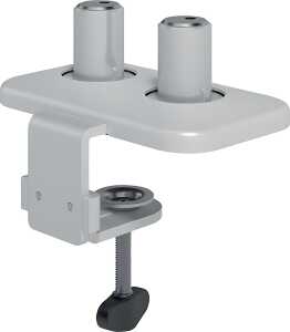Tischklemme Viewprime Befestigung 920, für doppelten Monitorarm weiß