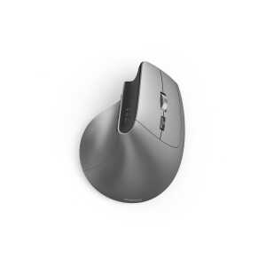 Vertikalmaus EMW-700, 8 Tasten, ergonomisch, kabellos, anthrazit