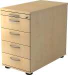 Standcontainer SC50, 4 Auszüge, 420 x 800 x 720/760...