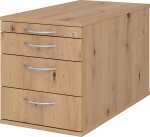 Rollcontainer TC30 3 Schübe Auszugssperre 428 x 512...