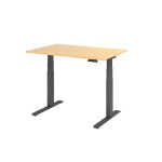 Sitz-Steh-Schreibtisch XDBK12, 1200 x 800 x 640-1290 mm,...