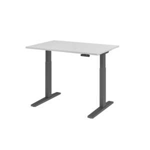 Sitz-Steh-Schreibtisch XMKA12, 1200 x 800 x 700-1200 mm, grau/graphit
