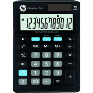 Tischrechner HP OfficeCalc 100II Premium Series, 12-stelliges Display
