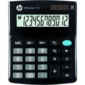 Tischrechner HP OfficeCalc 112, Lite Series, 12-stelliges Display