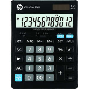 Tischrechner HP OfficeCalc 200II Premium Series, 12-stelliges Display