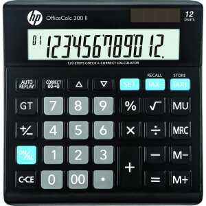 Tischrechner HP OfficeCalc 300II Premium Series, 12-stelliges Display