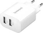 Schnellladegerät W24AA weiß 2x USB-A 24 Watt,...