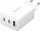 Schnellladegerät W65ACC GaN weiß 2x USB-C, 1x USB-A, 65 W, 100-240 V