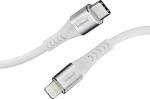 USB Kabel C315L, Nylon, USB-C auf USB-Lightning, 480 Mbps,