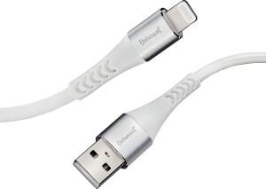 USB Kabel A315L, Nylon, USB-A auf USB-Lightning, 480 Mbps,