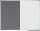 Kombiboard UNITE 90 x 120 cm Whiteboard/Pinboard Filz grau