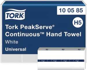 Tork PeakServe®Papierhandtücher H5, Universal, 1-lagig, 12x 410 Tücher