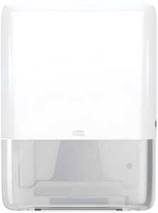 Tork PeakServe Mini Spender f Endlos-Papierhandtücher H5 Kunstst weiß