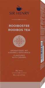 Tee Sir Henry Rooibos, 25 Portionsbeutel á 2,2 g
