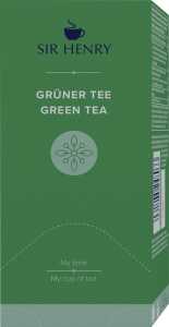 Sir Henry Grüner Tee, 25 Portionsbeutel á 1,75 g