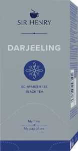 Tee Sir Henry Darjeeling, 25 Portionsbeutel á 1,75 g