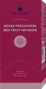Sir Hennry Roter Früchtetee, 25 Portionsbeutel á 2,2 g