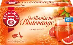 Teekanne Ländertee Sizilianische Blutorange, 20 à 2,5 g