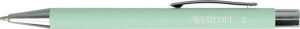 Druckkugelschreiber, Strichstärke XB, Gehäuse mint, Schreibfarbe blau