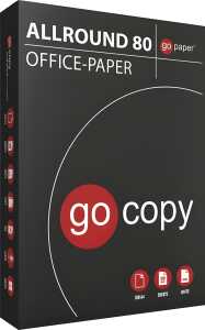 Kopierpapier, DIN A4, 75g/qm, weiß, Packung à 500 Blatt